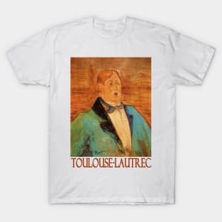 Portrait of Oscar Wilde by Henri de Toulouse-Lautrec T-Shirt